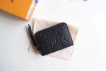 高仿LV Monogram Empreinte拉链零钱包 - 奢华便携信用卡现金收纳-M60574：圖片 3