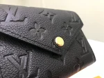 高仿LV Victorine錢包 | Monogram Empreinte皮革 多卡位拉鏈零錢包-M64060：圖片 4
