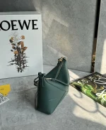 羅意威/LOEWE Puzzle Fold Pouch 麻將包 墨綠色：圖片 8