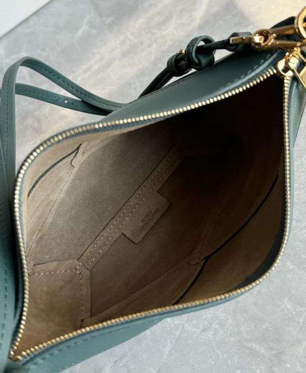 羅意威/LOEWE Puzzle Fold Pouch 麻將包 墨綠色：圖片 10