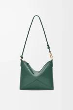 羅意威/LOEWE Puzzle Fold Pouch 麻將包 墨綠色