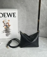 羅意威/LOEWE Puzzle Fold Pouch 麻將包 黑色：圖片 3