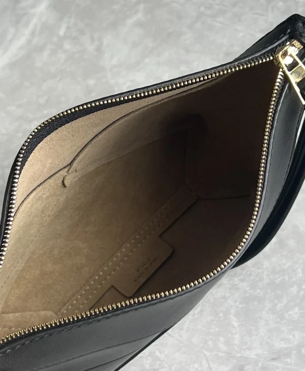 羅意威/LOEWE Puzzle Fold Pouch 麻將包 黑色：圖片 10