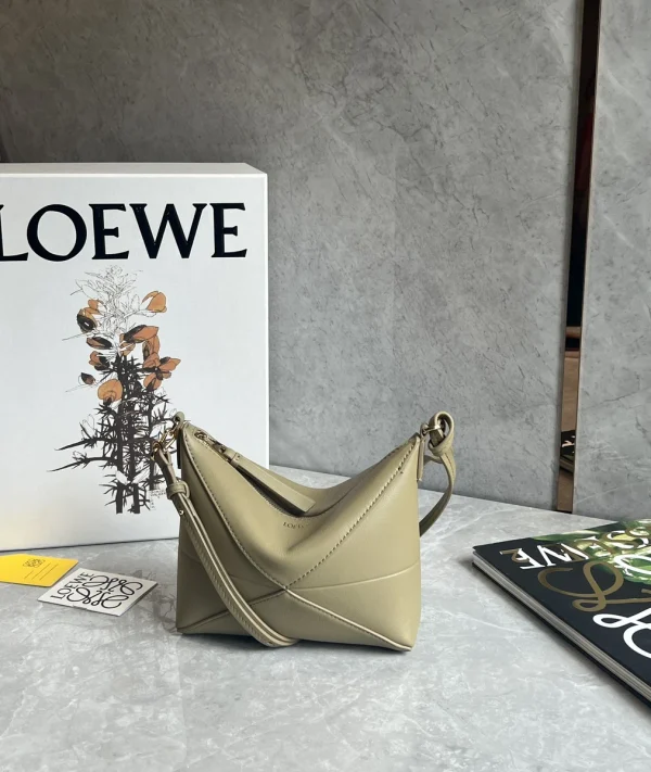 羅意威/LOEWE Puzzle Fold Pouch 麻將包 青灰色：圖片 2