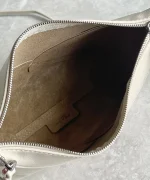 羅意威/LOEWE Puzzle Fold Pouch 麻將包 白色：圖片 5