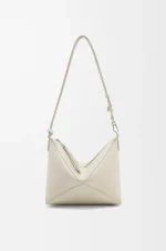羅意威/LOEWE Puzzle Fold Pouch 麻將包 白色