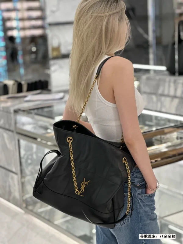 高仿包包YSL 809824 上身 效果 穿搭-10