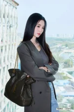 高仿包包YSL 809824 上身 效果 穿搭-10
