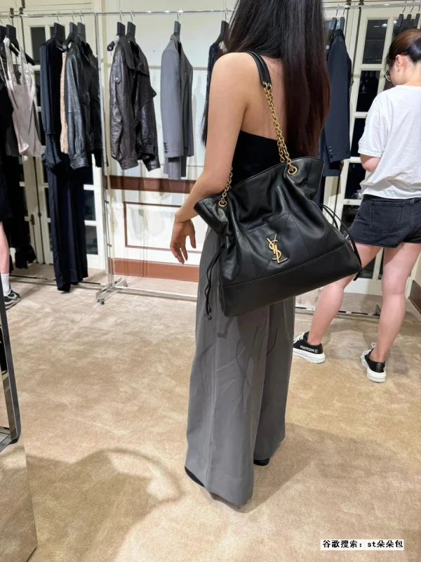 高仿包包YSL 809824 上身 效果 穿搭-10
