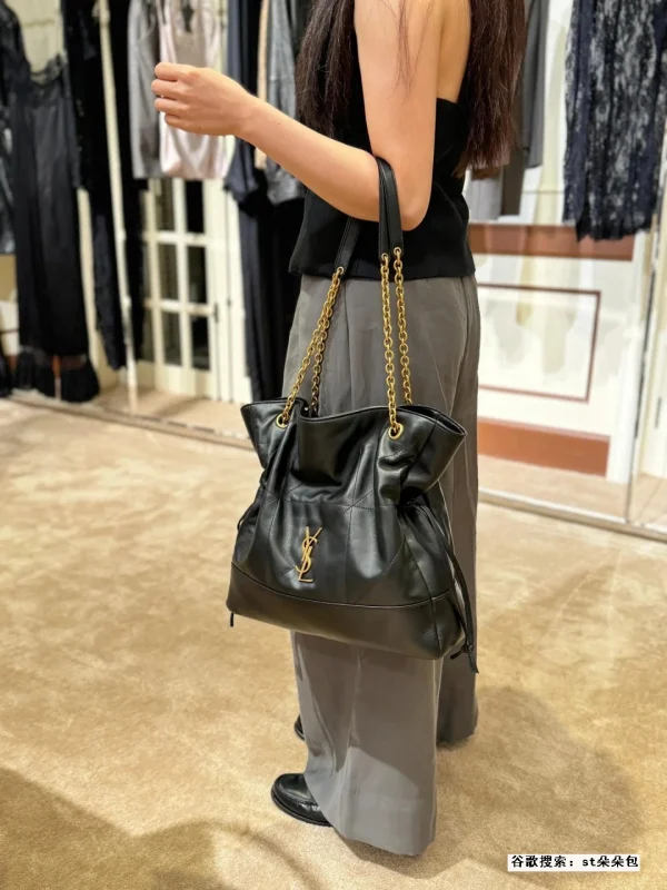 高仿包包YSL 809824 上身 效果 穿搭-10