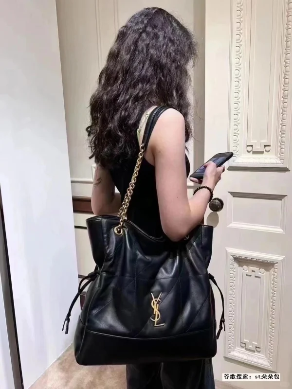 高仿包包YSL 809824 上身 效果 穿搭-10