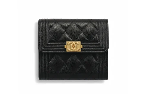 Chanel/香奈兒 Leboy 系列錢包 經典黑金
