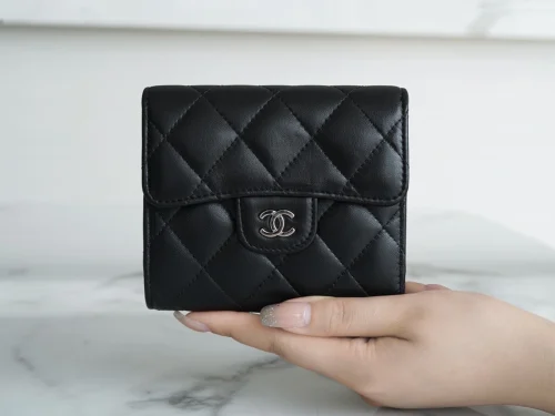 Chanel/香奈兒 Classic Flap 經典三折錢包 | 黑羊银：圖片 2