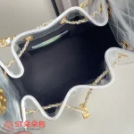 高仿香奈兒/CHANEL 25C Hobo 肩背包｜金屬亮面銀色：圖片 8