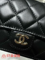 高仿香奈兒/Chanel 經典經典 Mini Classic Flap 黑色迷你鏈條包：圖片 6
