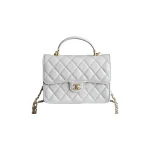 高仿香奈兒/Chanel 19系列 19 Flap Handle Bag 白色