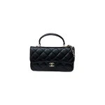 高仿香奈兒/Chanel 經典經典 Mini Classic Flap 黑色迷你鏈條包