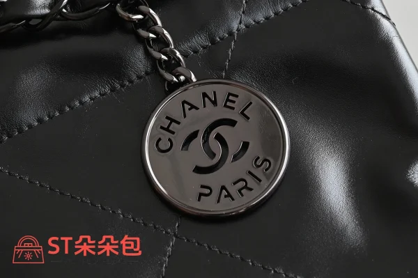 高仿香奈兒/Chanel 22 黑色 垃圾袋：圖片 6