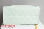 高仿香奈兒/Chanel 22 Bag 手提肩背包 淡綠色：圖片 5