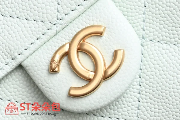 高仿香奈兒/Chanel 22 Bag 手提肩背包 淡綠色：圖片 7