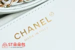 高仿香奈兒/Chanel 22 Bag 手提肩背包 淡綠色：圖片 9