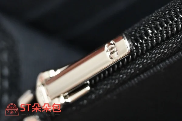 高仿香奈兒/Chanel Premiere 金屬圓環手柄翻蓋鏈條包 黑色：圖片 10