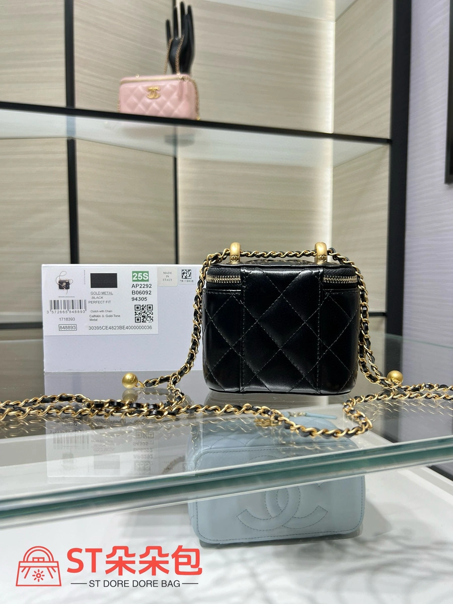 高仿香奈兒/Chanel 25S 黑色盒子包 3 高仿香奈兒/Chanel 25S 黑色盒子包
