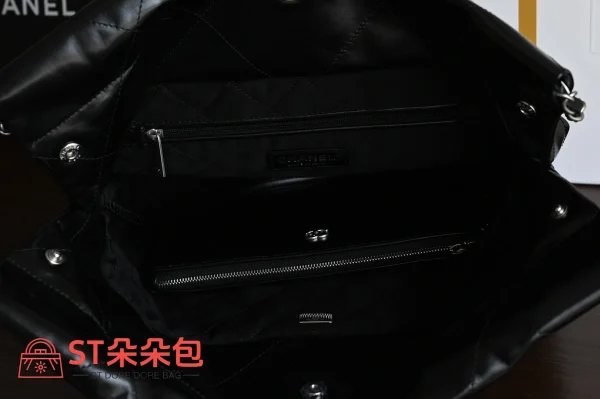 高仿香奈兒/Chanel 22 黑色 購物袋款：圖片 8