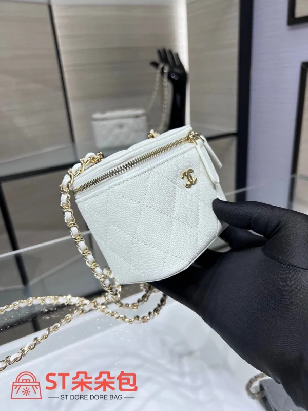 高仿香奈兒/Chanel 22A 方盒子包 白色：圖片 7