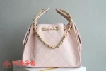 高仿香奈兒/Chanel 25C系列 Bucket Bag 水桶包 粉色：圖片 3