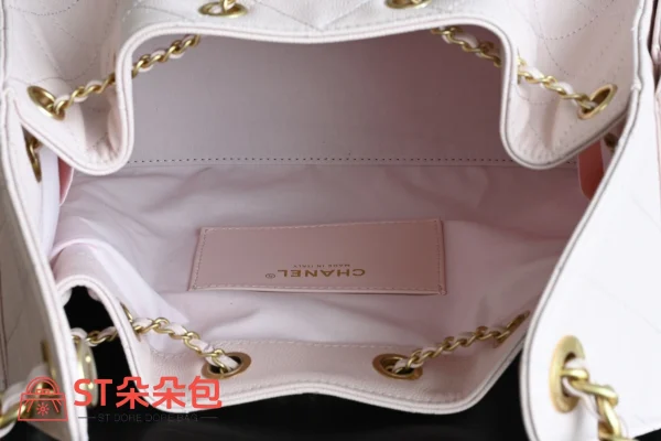 高仿香奈兒/Chanel 25C系列 Bucket Bag 水桶包 粉色：圖片 10