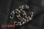 高仿香奈兒/Chanel Wallet on Chain 翻蓋式鏈條肩背包 黑色：圖片 7