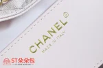 高仿香奈兒/Chanel Coco Beach系列 淺粉色抽繩水桶包：圖片 9