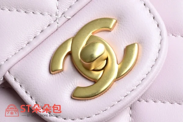 高仿香奈兒/Chanel Coco Handle小型手袋粉色：圖片 6