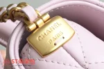 高仿香奈兒/Chanel Coco Handle小型手袋粉色：圖片 7