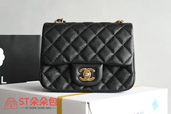 高仿香奈兒/Chanel Classic Flap系列 黑經典口蓋包：圖片 2