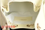 高仿香奈兒/Chanel 25C菱格紋鏈條托特包 淡黃色：圖片 10