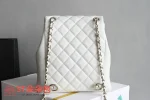 高仿香奈兒/Chanel Classic Backpack 經典白雙肩背包：圖片 3