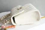 高仿香奈兒/Chanel 25S WOC鏈條包 白色：圖片 5