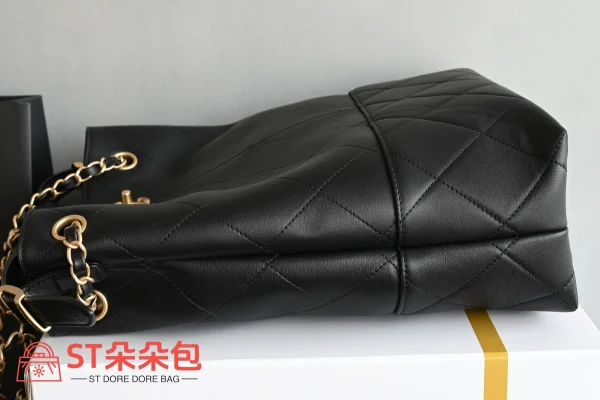 高仿香奈兒/Chanel Coco Cabas Tote手袋 黑色：圖片 4