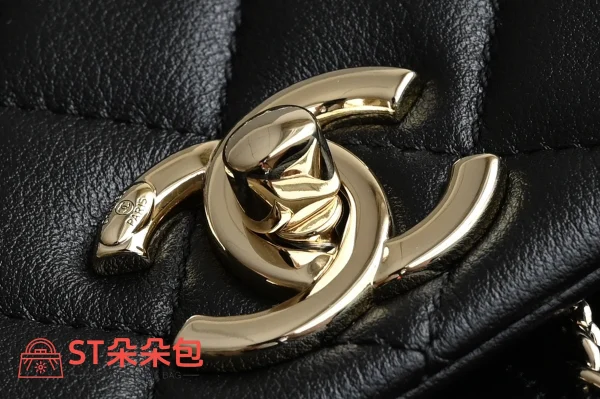 高仿香奈兒/Chanel Classic系列 黑色雙肩包：圖片 6