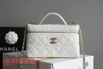 高仿香奈兒/Chanel Vanity Case 白色盒子包：圖片 2