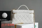 高仿香奈兒/Chanel Vanity Case 白色盒子包：圖片 3
