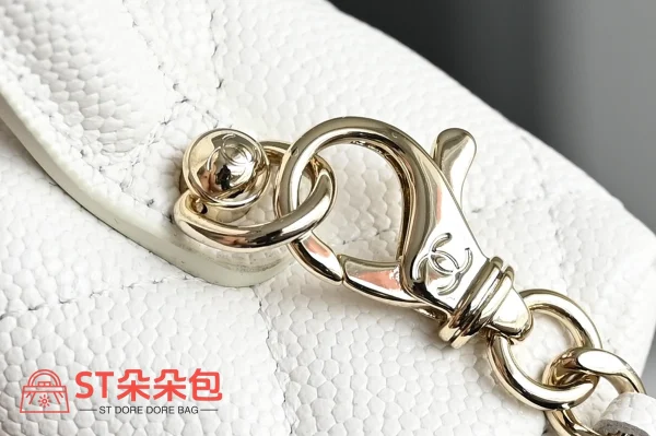 高仿香奈兒/Chanel Vanity Case 白色盒子包：圖片 8