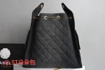 高仿香奈兒/Chanel Deauville 水桶包 深灰色：圖片 3