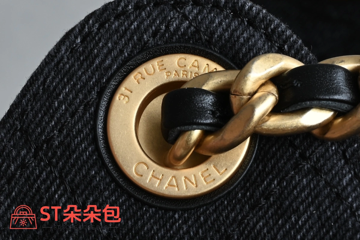 高仿香奈兒/Chanel Deauville 水桶包 深灰色 7 高仿香奈兒/Chanel Deauville 水桶包 深灰色