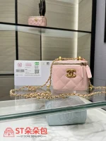 高仿香奈兒/Chanel 25S 粉紅色盒子包：圖片 2