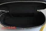 高仿香奈兒/Chanel Vanity Case 手提斜挎兩用盒子包 黑色：圖片 10