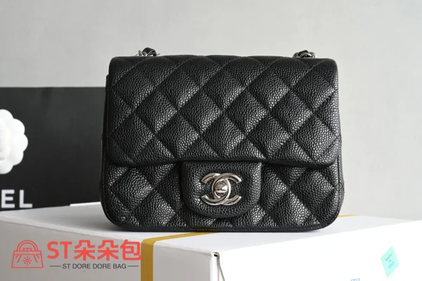高仿香奈兒/Chanel Classic Flap系列 黑經典口蓋包：圖片 2