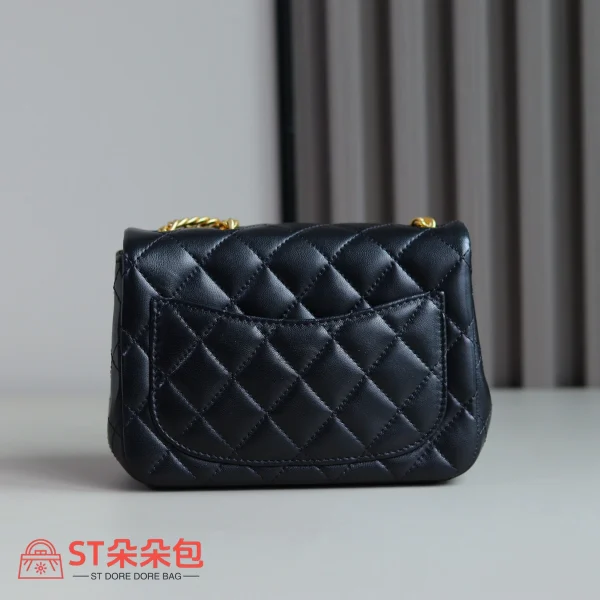 高仿香奈兒/Chanel CF山茶花系列 mini號單肩斜挎包：圖片 10